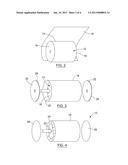 PACKAGING HEADER FOR A ROLL OF MATERIAL AND METHOD FOR PACKAGING A ROLL OF     MATERIAL diagram and image