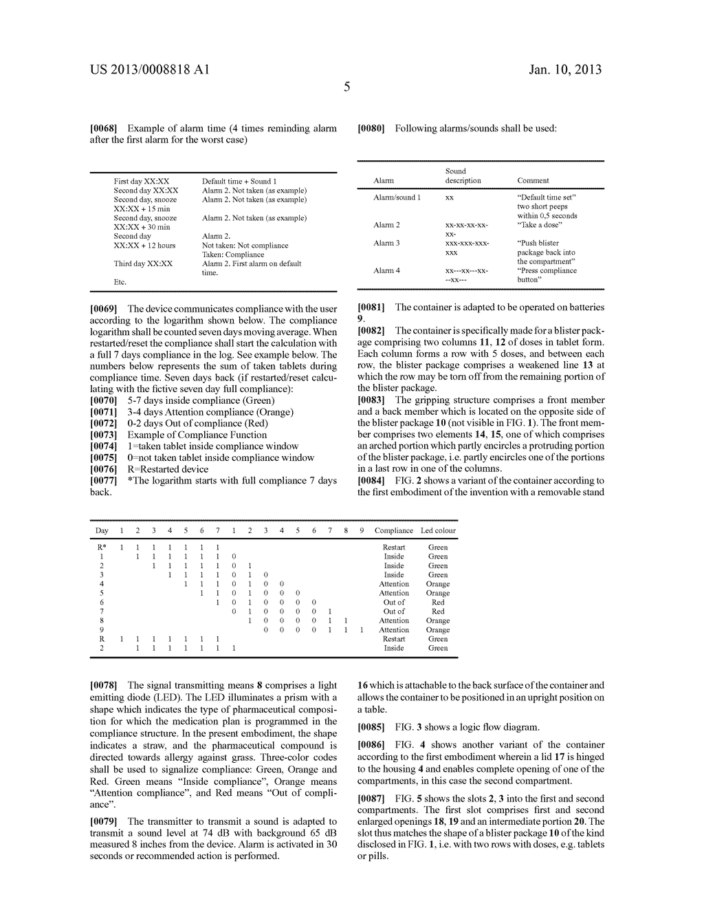 CONTAINER FOR A BLISTER PACKAGE - diagram, schematic, and image 14