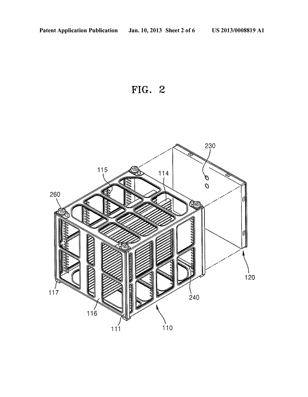 CASSETTE FOR ACCOMODATING SUBSTRATES - diagram, schematic, and image 03