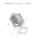 CASSETTE FOR ACCOMMODATING SUBSTRATES diagram and image