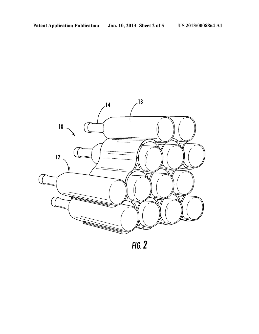 MODULAR BOTTLE RACK - diagram, schematic, and image 03