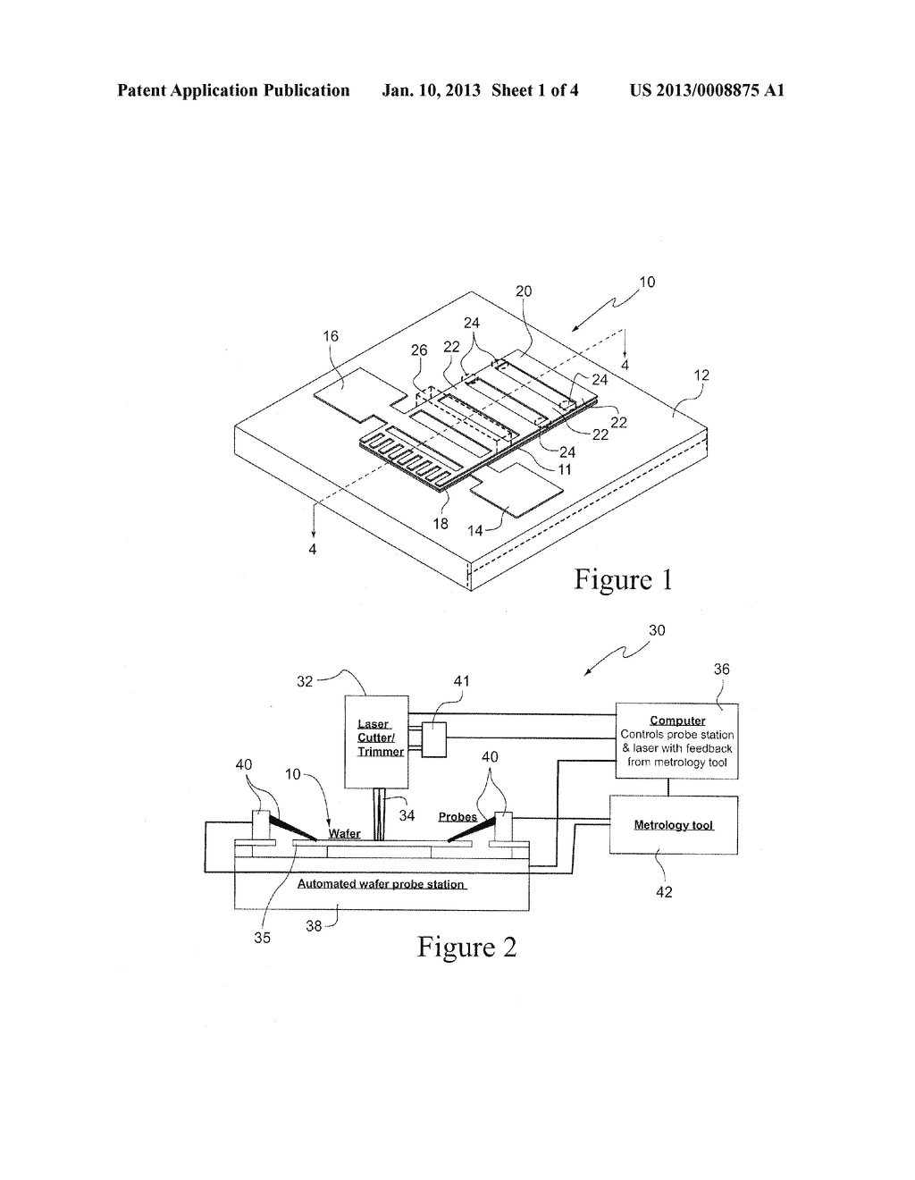 VARIABLE CAPACITOR TUNED USING LASER MICROMACHINING - diagram, schematic, and image 02