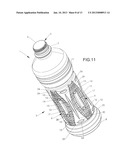 CONTAINER HAVING DEFORMABLE FLANKS diagram and image