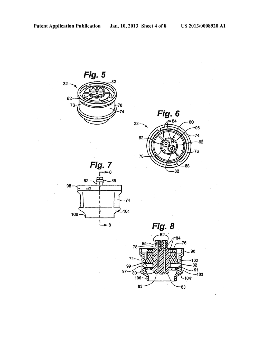 Beverage Dispensing System with a Head Capable of Dispensing Plural     Different Beverages - diagram, schematic, and image 05