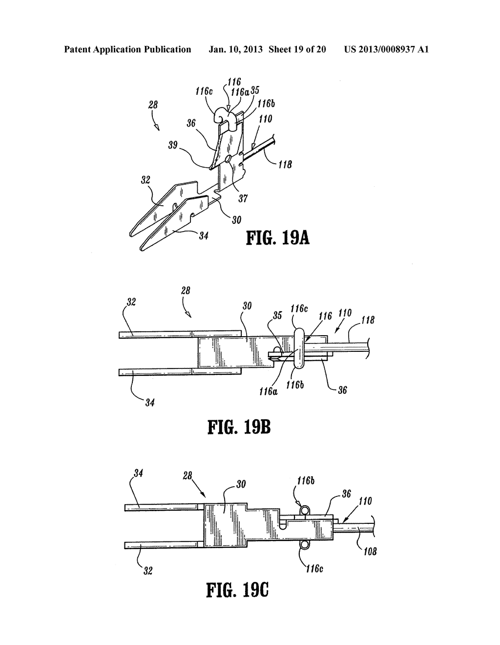 Surgical Stapling Apparatus Having a Wound Closure Material Applicator     Assembly - diagram, schematic, and image 20