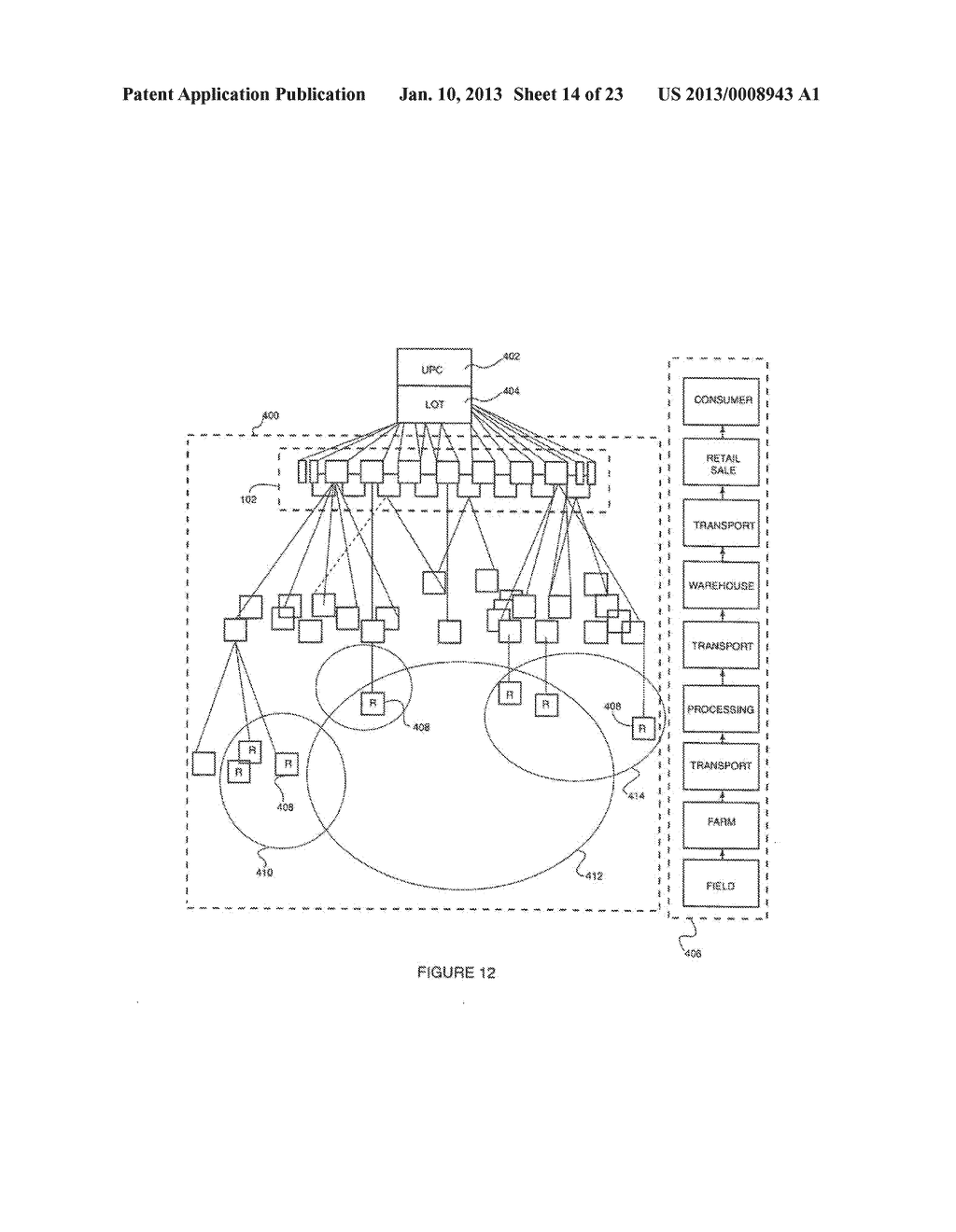 METHOD AND APPARATUS FOR TRACKING AND REPORTING AGRICULTURAL-PRODUCER     INFORMATION - diagram, schematic, and image 15