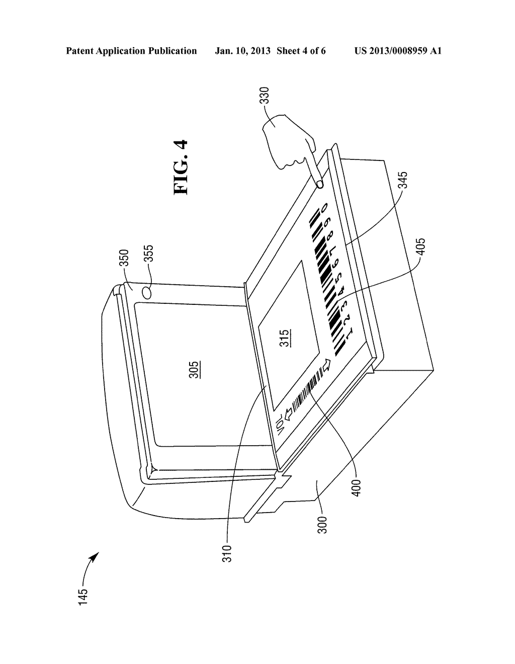 APPARATUS, METHOD AND SYSTEM FOR AN OPTICAL CODE SCANNER - diagram, schematic, and image 05