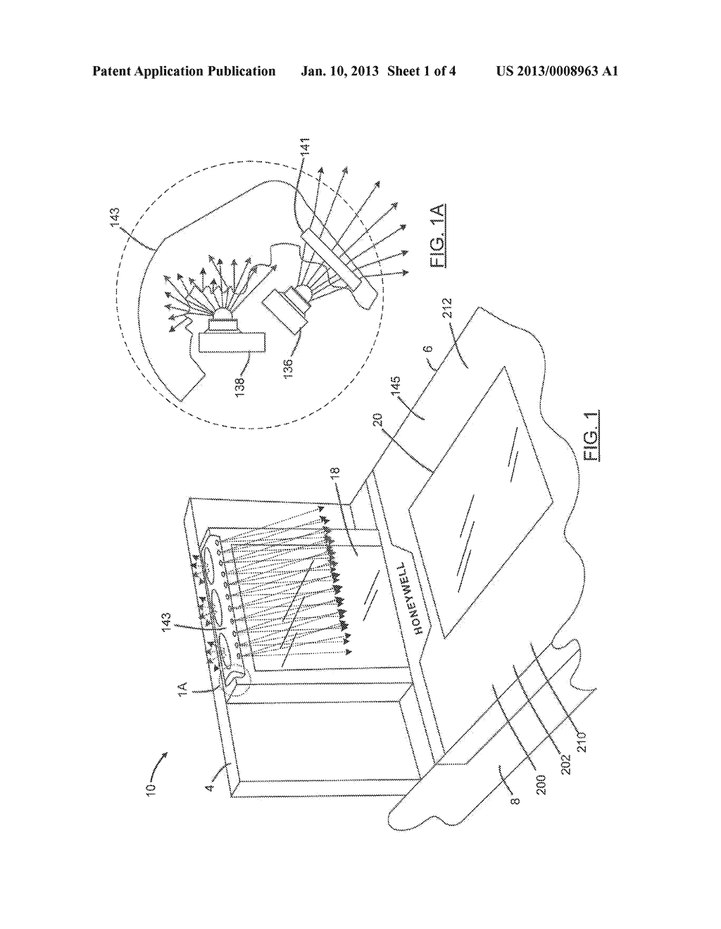 DECODABLE INDICIA READING TERMINAL WITH A PLATTER TO INHIBIT LIGHT     REFLECTION - diagram, schematic, and image 02