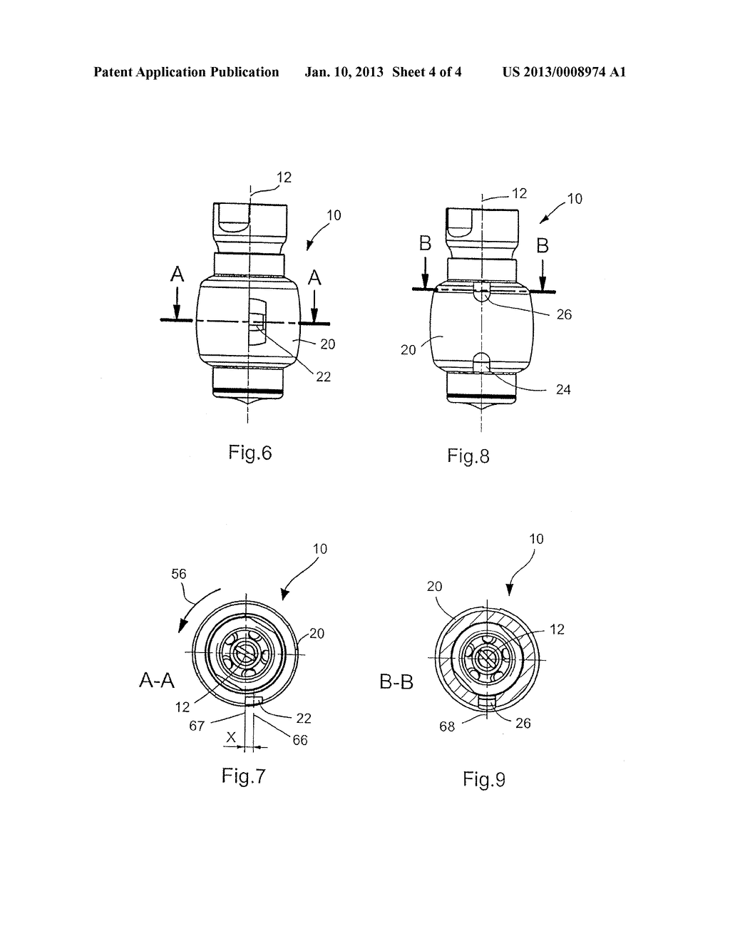 SPRAY NOZZLE AND METHOD FOR THE PRODUCTION OF AT LEAST ONE ROTATING SPRAY     JET - diagram, schematic, and image 05