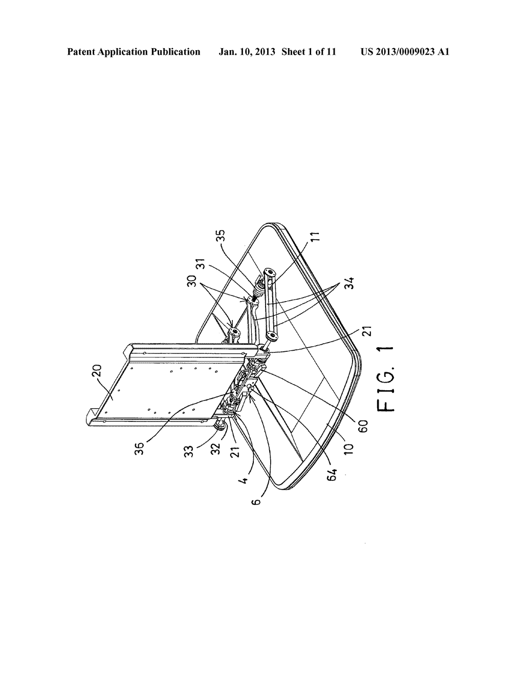 Carrier device for monitor - diagram, schematic, and image 02