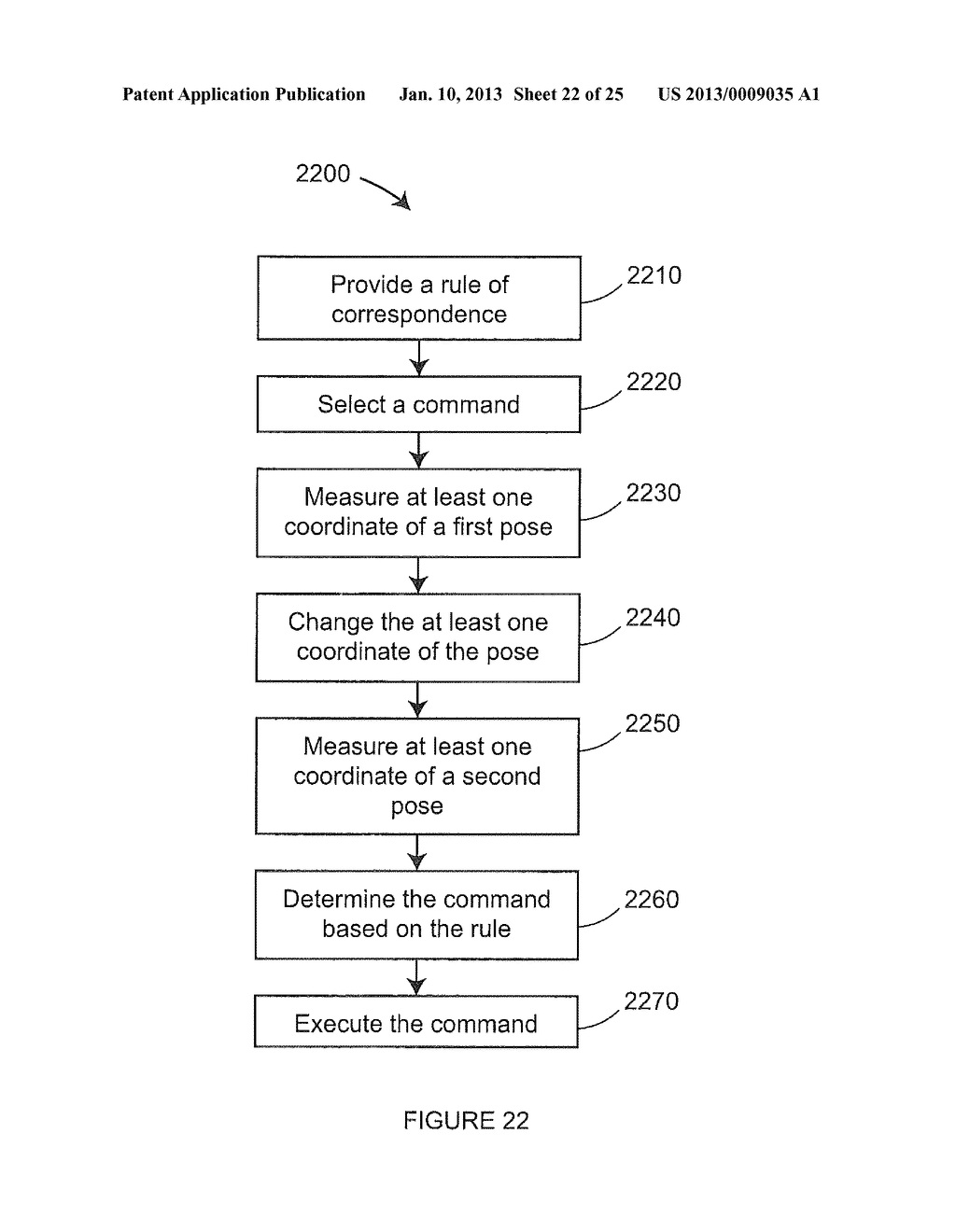 METHOD AND APPARATUS FOR USING GESTURES TO CONTROL A LASER TRACKER - diagram, schematic, and image 23