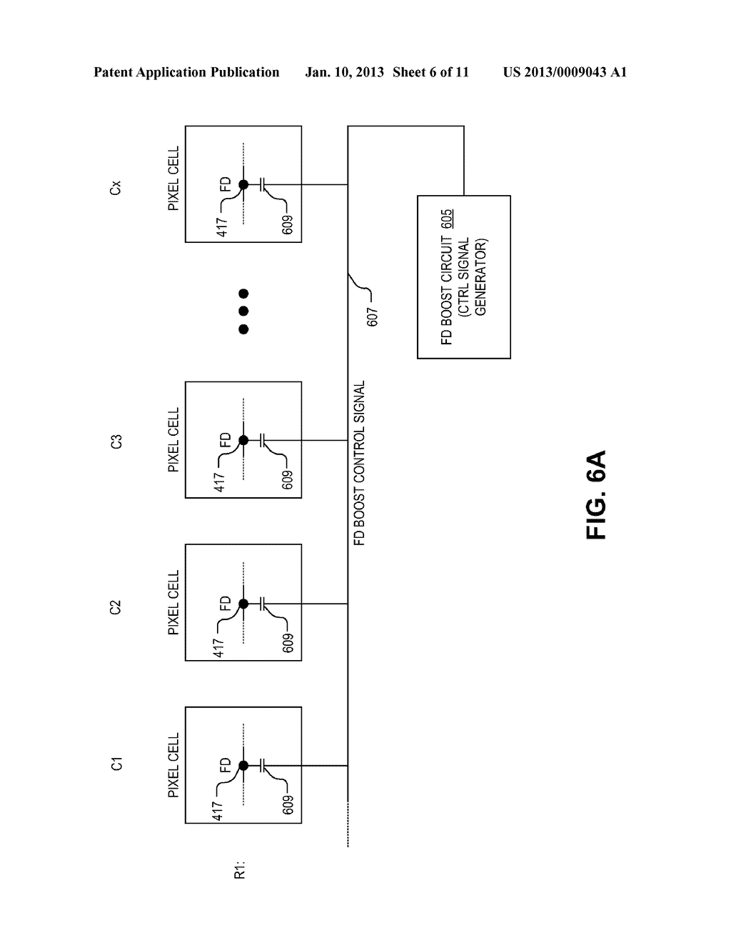 IMAGE SENSOR HAVING SUPPLEMENTAL CAPACITIVE COUPLING NODE - diagram, schematic, and image 07