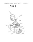 Eccentric Diaphragm Valve diagram and image