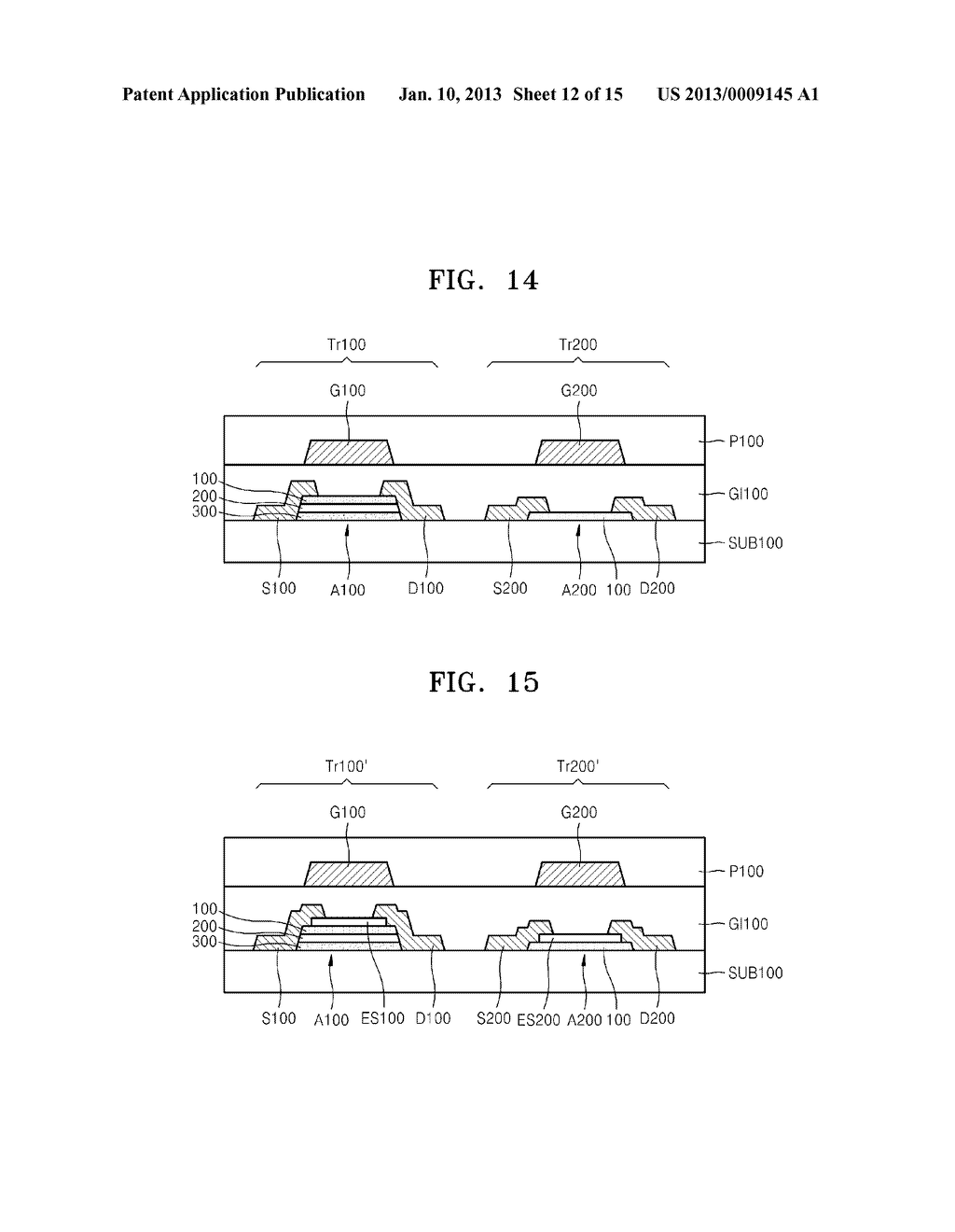 Transistor, Electronic Device Including Transistor, And Manufacturing     Methods Thereof - diagram, schematic, and image 13