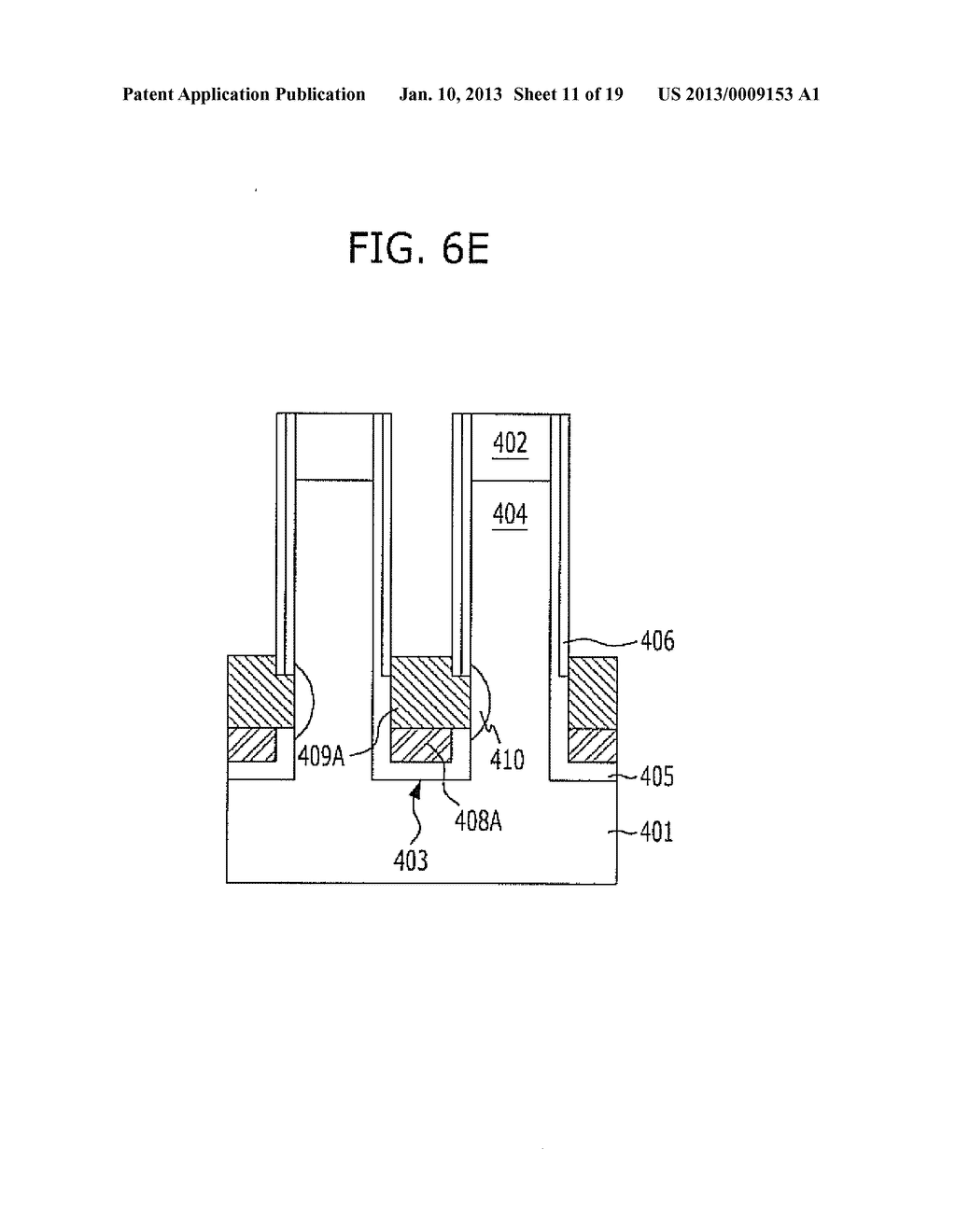 SEMICONDUCTOR DEVICE WITH BURIED BIT LINE AND METHOD FOR FABRICATING THE     SAME - diagram, schematic, and image 12