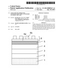 LIGHT EMITTING DIODE WITH PATTERNED STRUCTURES AND METHOD OF MAKING THE     SAME diagram and image