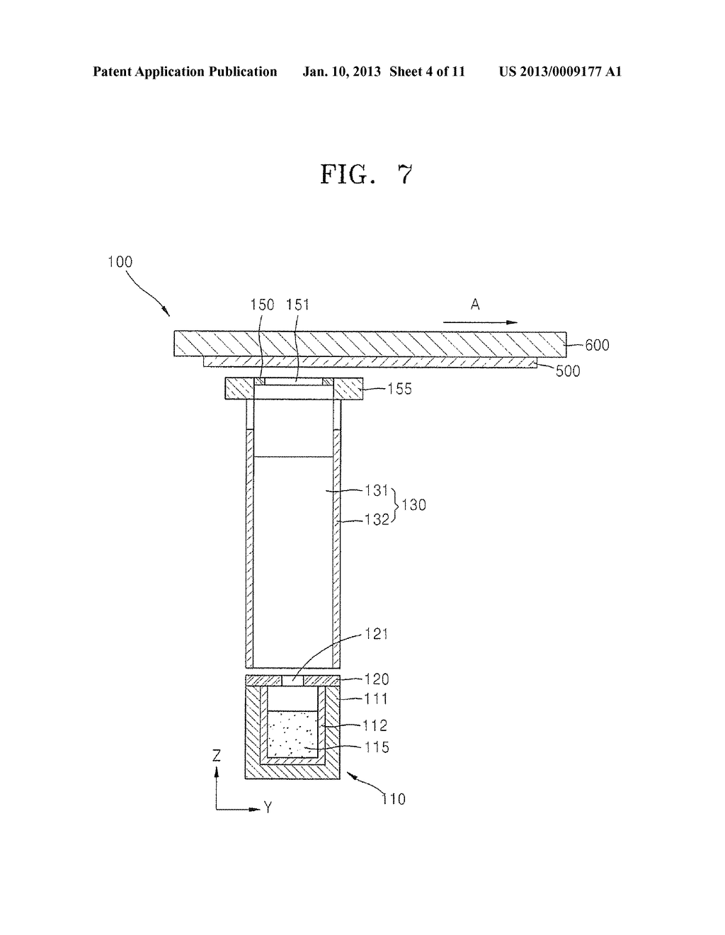 ORGANIC LAYER DEPOSITION APPARATUS AND METHOD OF MANUFACTURING ORGANIC     LIGHT-EMITTING DISPLAY DEVICE BY USING THE SAME - diagram, schematic, and image 05