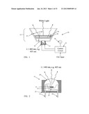 LIGHTING USING SOLID STATE DEVICE AND PHOSPHORS TO PRODUCE LIGHT     APPROXIMATING A BLACK BODY RADIATION SPECTRUM diagram and image