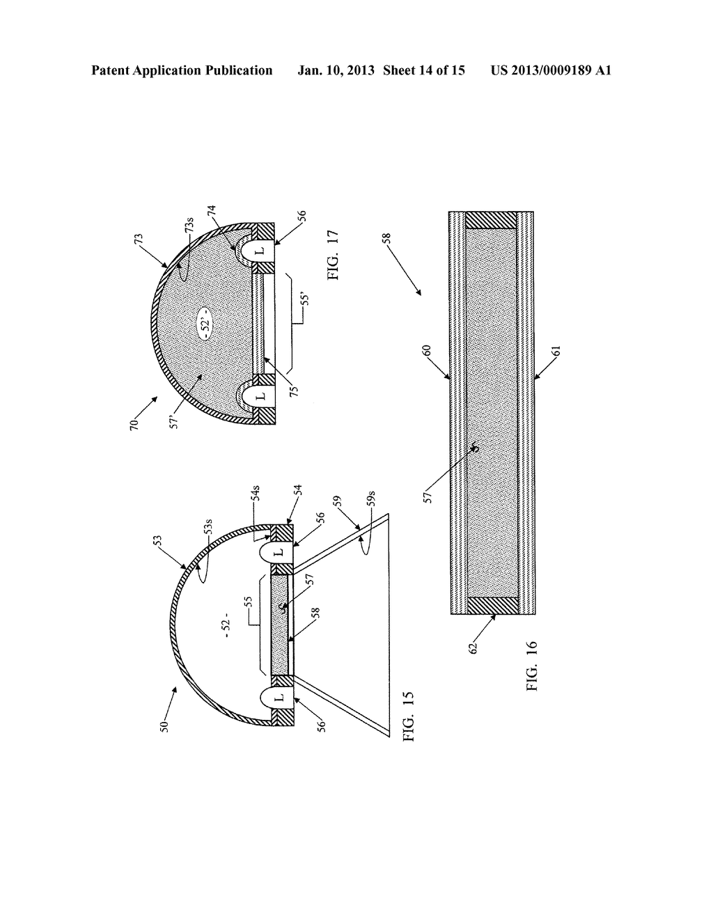 LIGHTING USING SOLID STATE DEVICE AND PHOSPHORS TO PRODUCE LIGHT     APPROXIMATING A BLACK BODY RADIATION SPECTRUM - diagram, schematic, and image 15