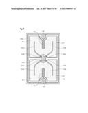 LIGHT EMITTING DIODE HAVING ELECTRODE PADS diagram and image