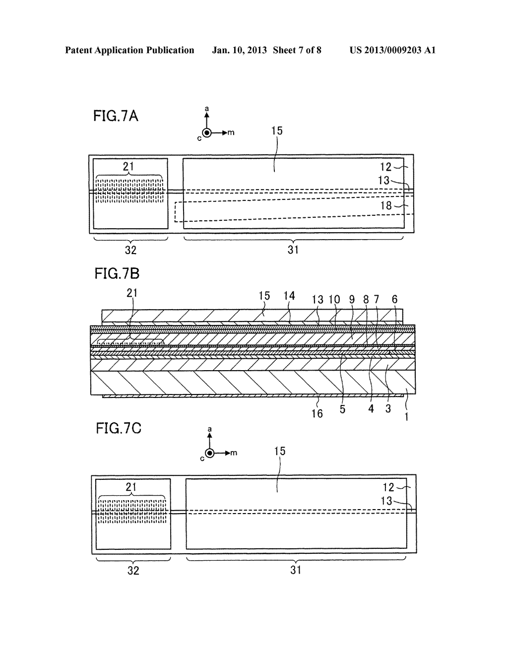 SEMICONDUCTOR LIGHT-EMITTING ELEMENT AND MANUFACTURING METHOD THEREOF - diagram, schematic, and image 08