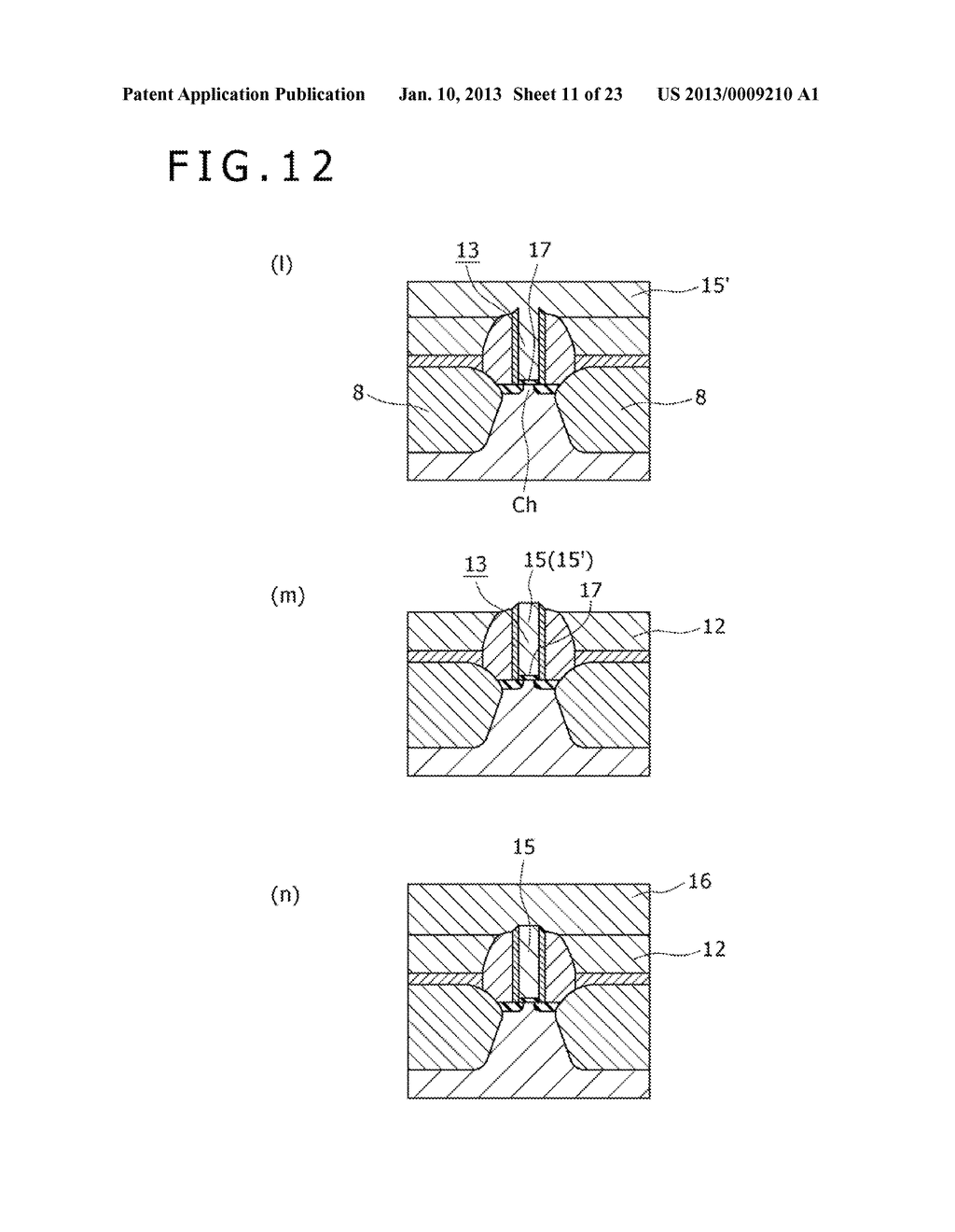 METAL OXIDE SEMICONDUCTOR HAVING EPITAXIAL SOURCE DRAIN REGIONS AND METHOD     OF MANUFACTURING SAME USING DUMMY GATE PROCES - diagram, schematic, and image 12