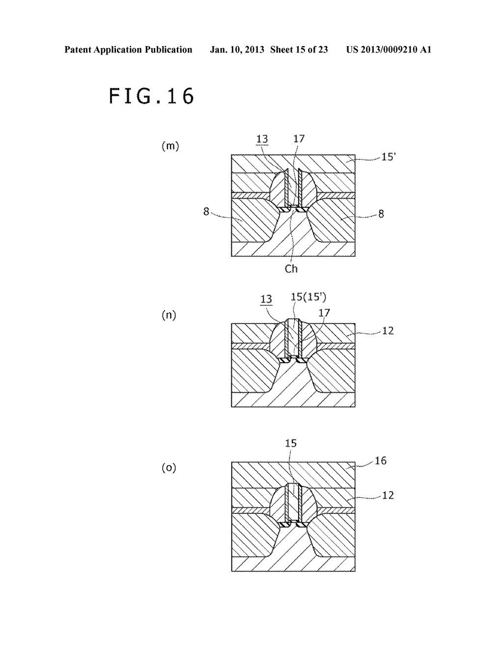 METAL OXIDE SEMICONDUCTOR HAVING EPITAXIAL SOURCE DRAIN REGIONS AND METHOD     OF MANUFACTURING SAME USING DUMMY GATE PROCES - diagram, schematic, and image 16