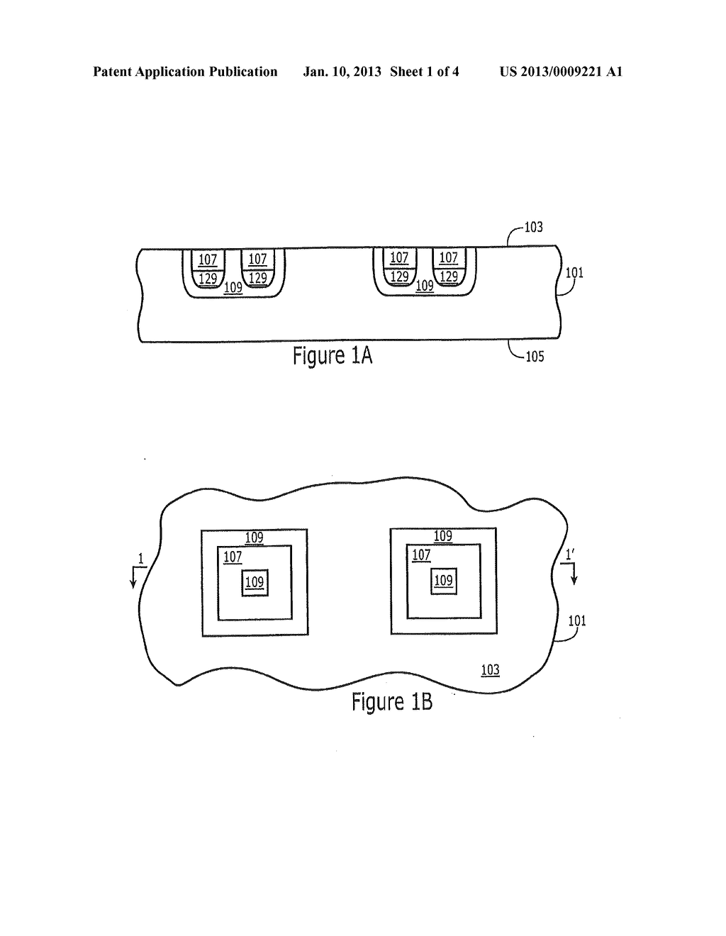SEMICONDUCTOR DEVICES INCLUDING EPITAXIAL LAYERS AND RELATED METHODS - diagram, schematic, and image 02