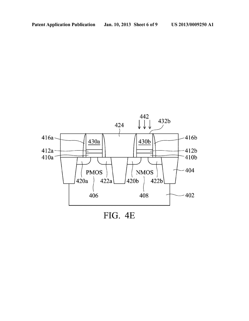 DUMMY PATTERNS FOR IMPROVING WIDTH DEPENDENT DEVICE MISMATCH IN HIGH-K     METAL GATE PROCESS - diagram, schematic, and image 07