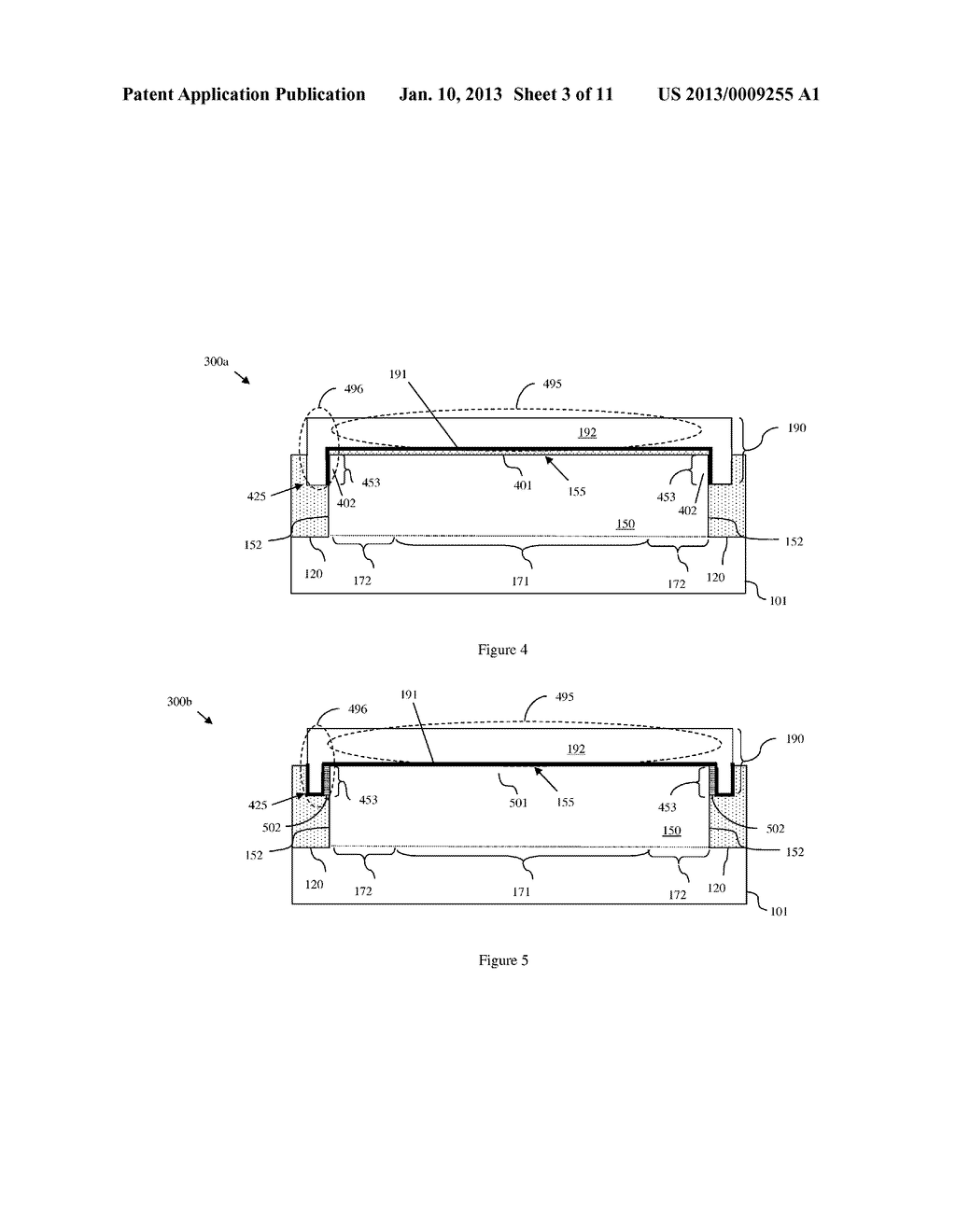 FIELD EFFECT TRANSISTOR WITH SUPPRESSED CORNER LEAKAGE THROUGH CHANNEL     MATERIAL BAND-EDGE MODULATION, DESIGN STRUCTURE AND METHOD - diagram, schematic, and image 04