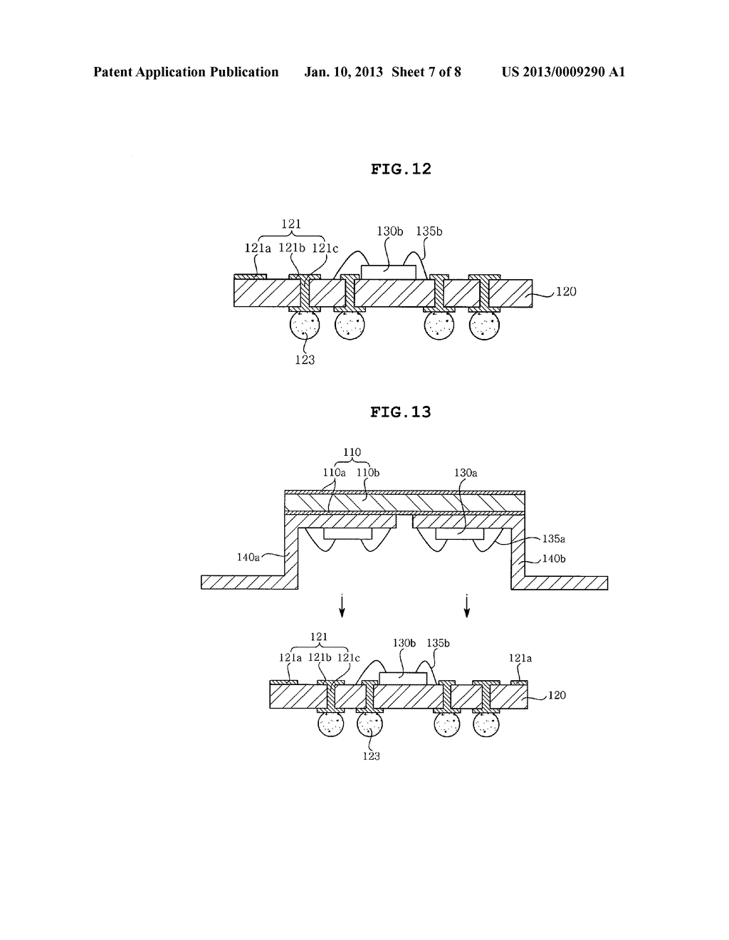POWER MODULE PACKAGE AND METHOD FOR MANUFACTURING THE SAME - diagram, schematic, and image 08