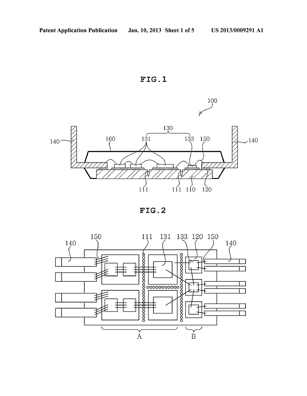 POWER MODULE PACKAGE AND METHOD FOR MANUFACTURING THE SAME - diagram, schematic, and image 02