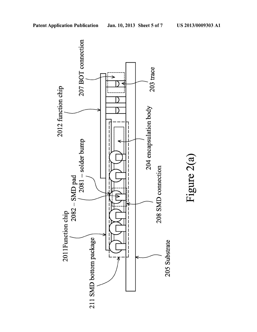 Connecting Function Chips To A Package To Form Package-On-Package - diagram, schematic, and image 06