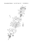 EXTRUSION DIE ELEMENT, EXTRUSION DIE AND METHOD FOR MAKING MULTIPLE STRIPE     EXTRUDATE diagram and image