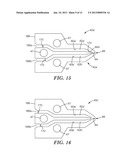 EXTRUSION DIE ELEMENT, EXTRUSION DIE AND METHOD FOR MAKING MULTIPLE STRIPE     EXTRUDATE diagram and image