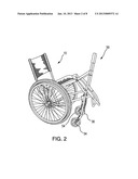 WHEELCHAIR ATTACHMENT WITH SELECTIVELY DEPLOYABLE SECONDARY FRONT WHEELS diagram and image