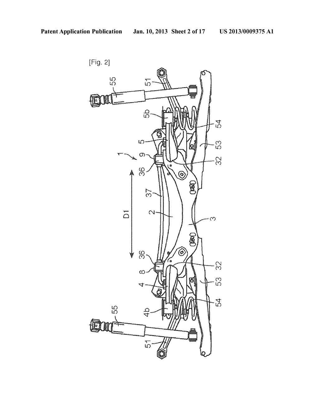 SUB-FRAME STRUCTURE OF VEHICLE AND MANUFACTURING METHOD THEREOF - diagram, schematic, and image 03