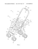 FOLDABLE STROLLER diagram and image