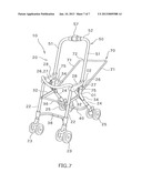 FOLDABLE STROLLER diagram and image