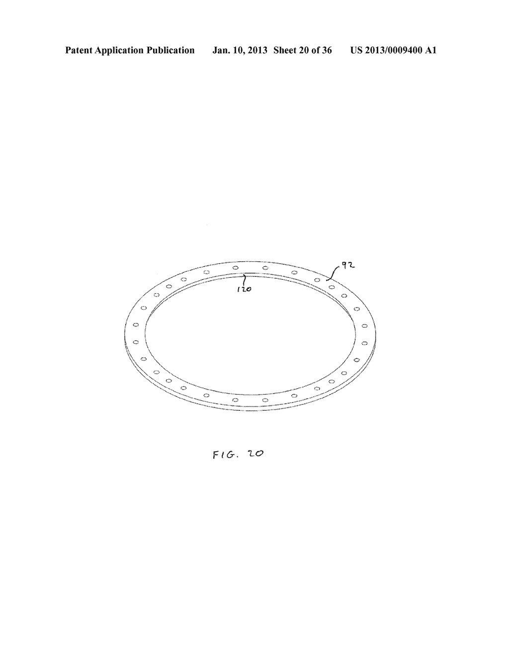 ROTOR AND NOZZLE ASSEMBLY FOR A RADIAL TURBINE AND METHOD OF OPERATION - diagram, schematic, and image 21