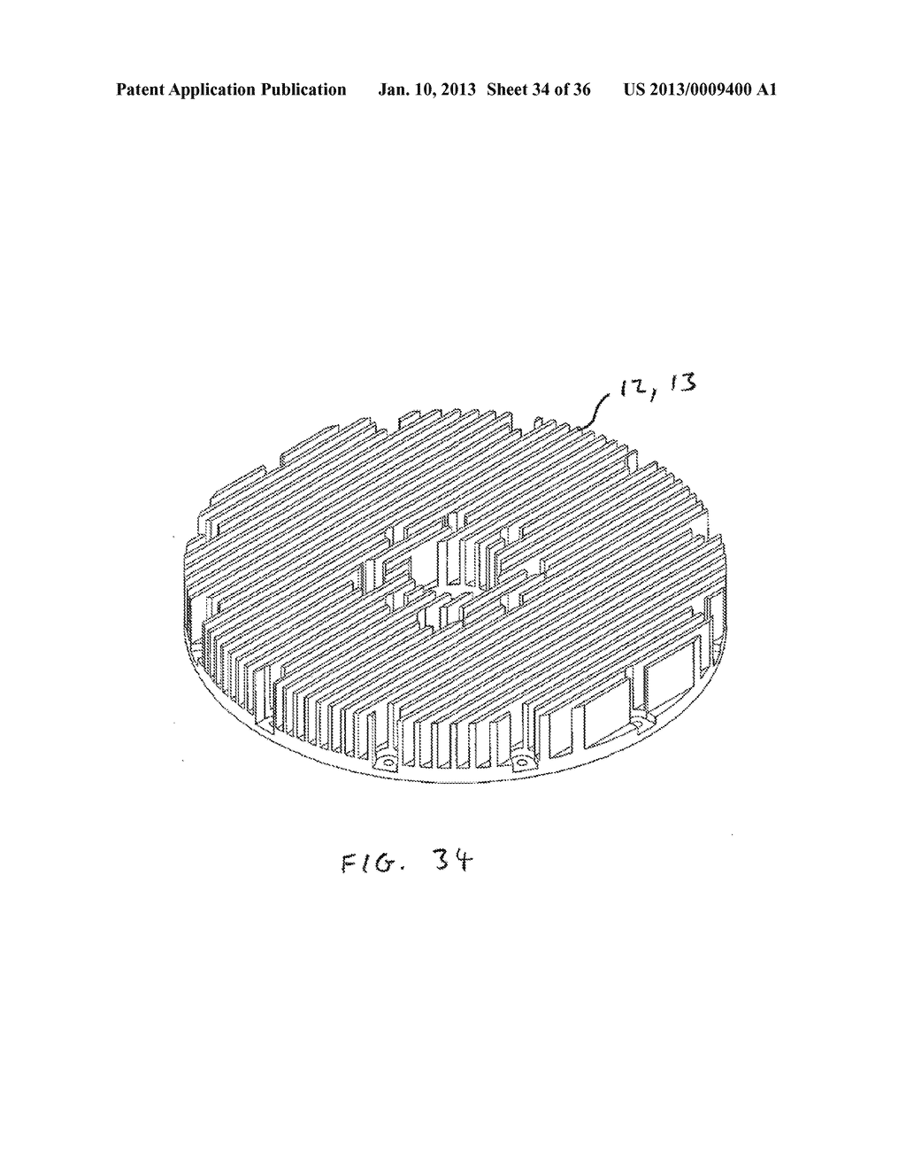 ROTOR AND NOZZLE ASSEMBLY FOR A RADIAL TURBINE AND METHOD OF OPERATION - diagram, schematic, and image 35