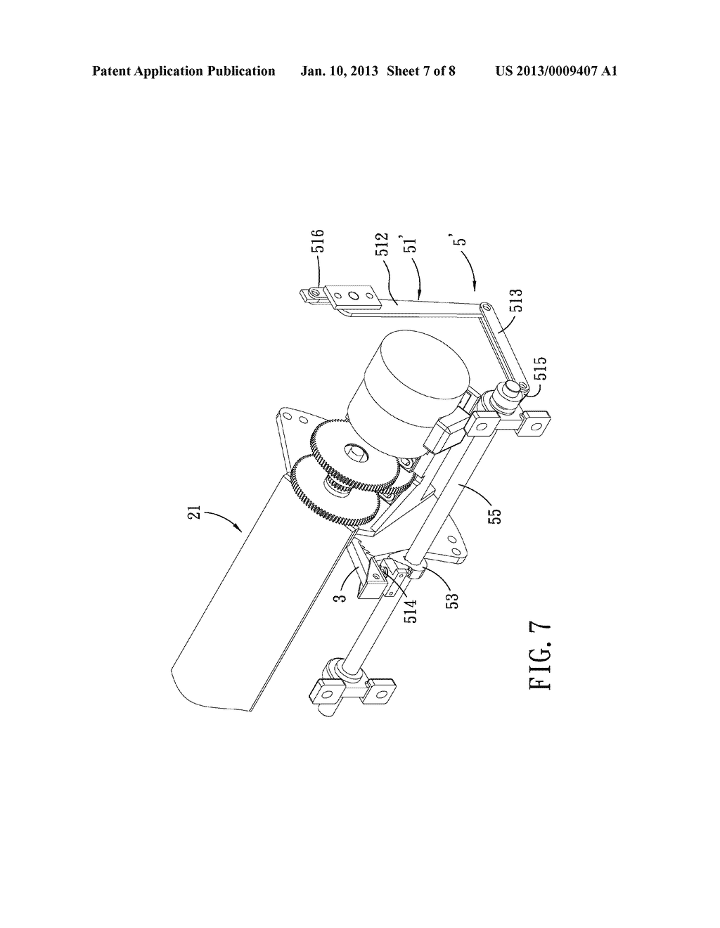 APPARATUS FOR GENERATING ELECTRICAL ENERGY FROM ROCKING ACTIVATED ENERGY - diagram, schematic, and image 08