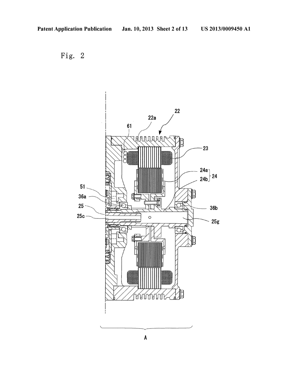 IN-WHEEL MOTOR-DRIVEN DEVICE - diagram, schematic, and image 03