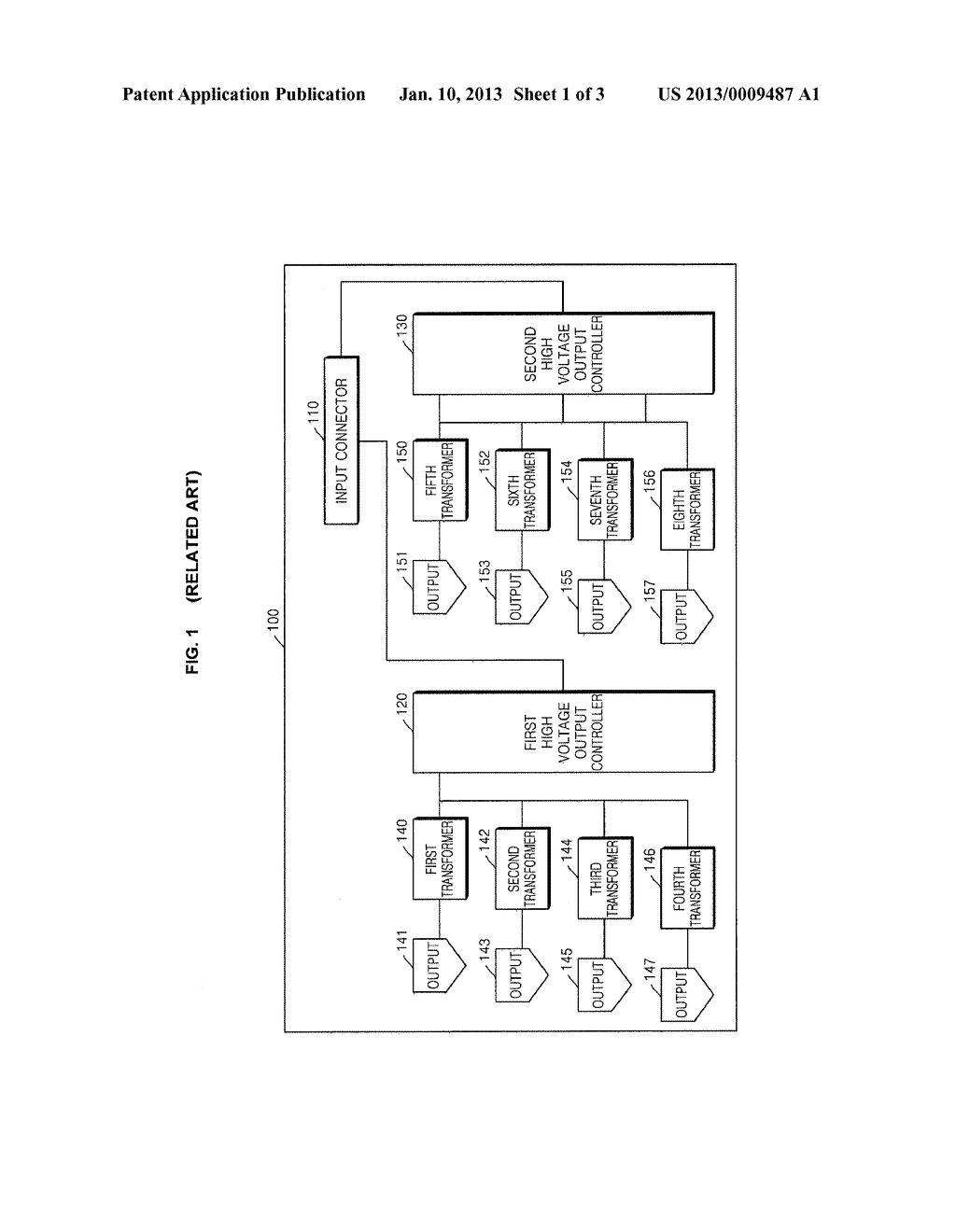 HIGH VOLTAGE POWER SUPPLY - diagram, schematic, and image 02