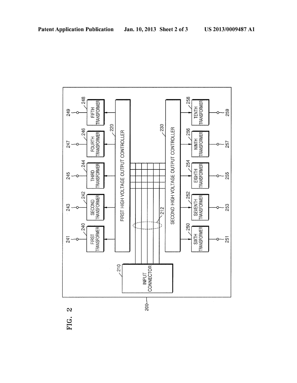 HIGH VOLTAGE POWER SUPPLY - diagram, schematic, and image 03