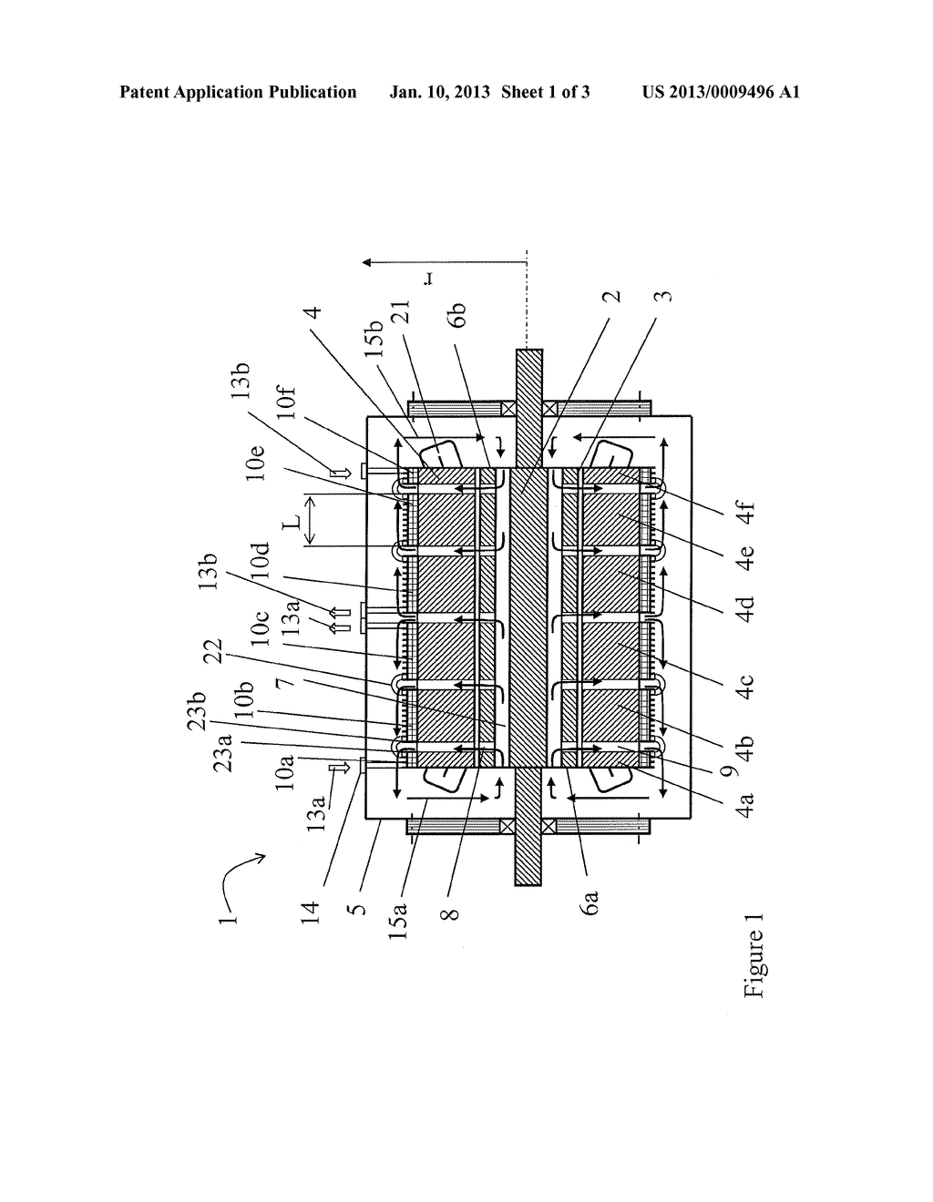 ARRANGEMENT AND METHOD FOR COOLING AN ELECTRICAL MACHINE - diagram, schematic, and image 02