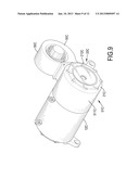 MOTOR HOUSING WITH AN AIR-COOLING CAPABILITY diagram and image