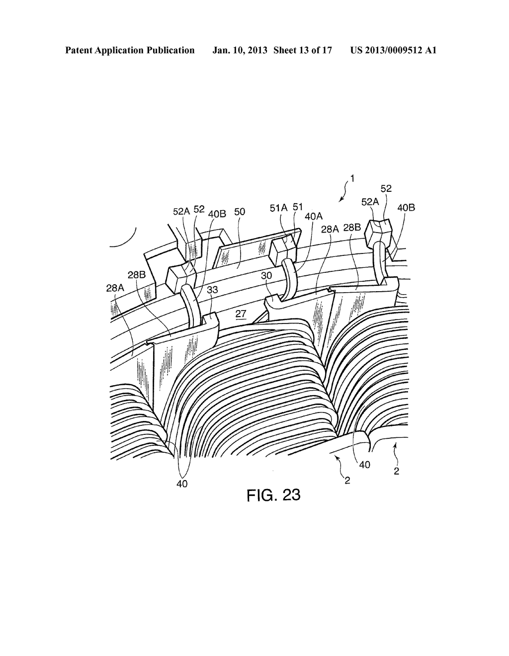 ELECTROMAGNET FOR STATOR AND MANUFACTURING METHOD OF ELECTROMAGNET FOR     STATOR - diagram, schematic, and image 14