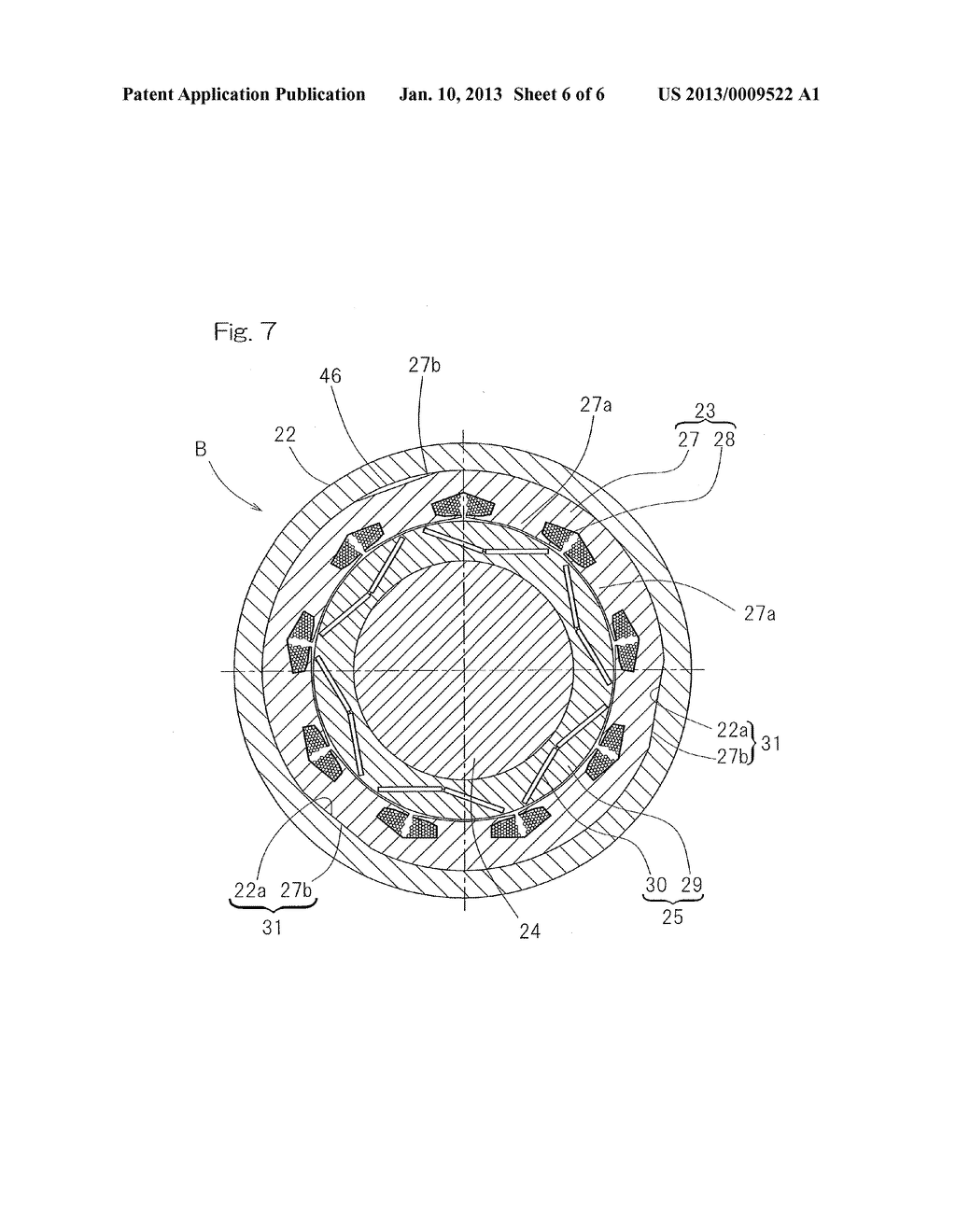 DRIVE MOTOR FOR ELECTRIC VEHICLE - diagram, schematic, and image 07