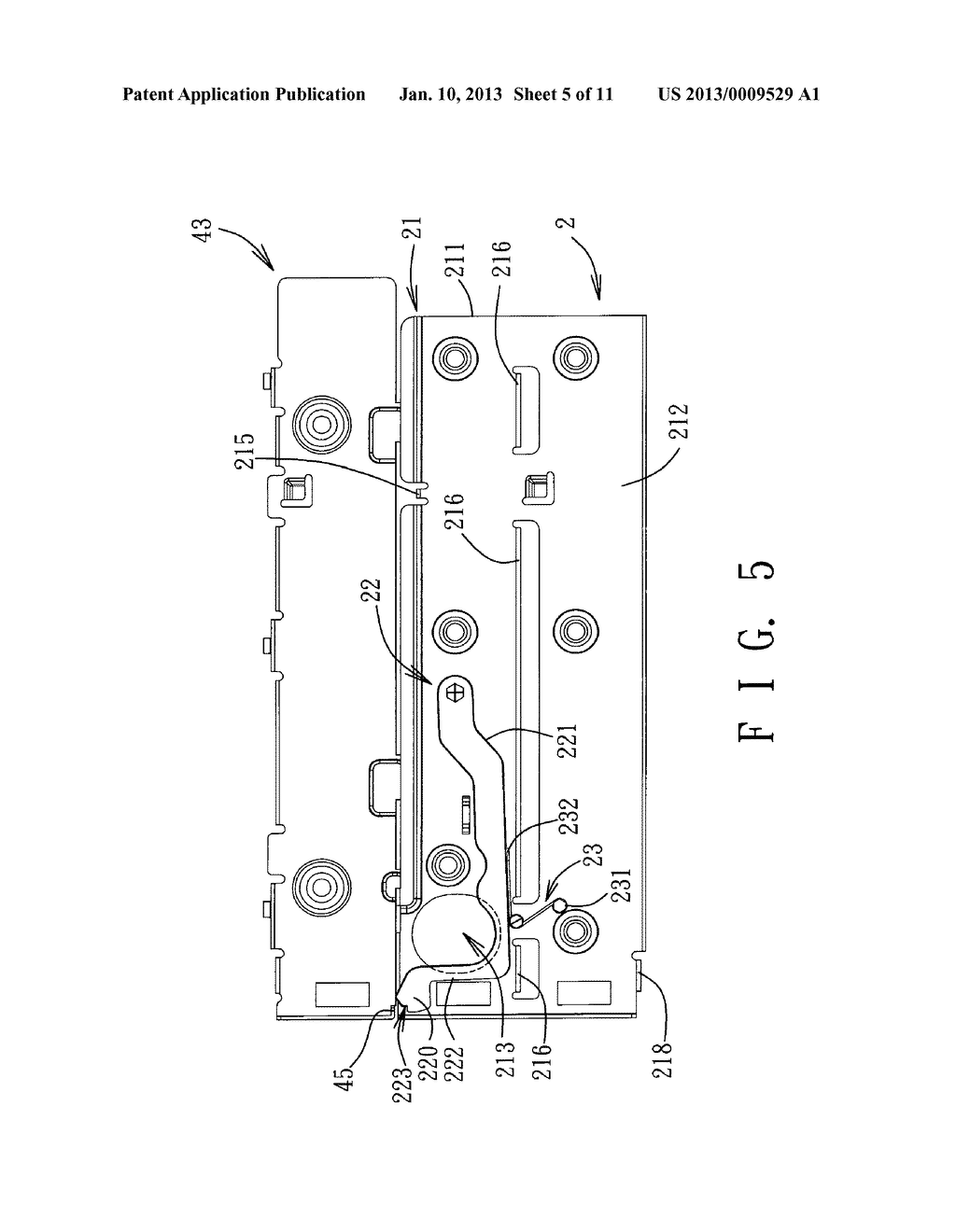 CASING AND SERVER USING THE SAME - diagram, schematic, and image 06